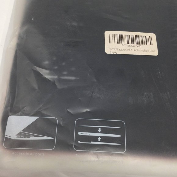 Rose Gold Glitter Hardshell Case MacBook Retina 13 - Picture 7 of 10